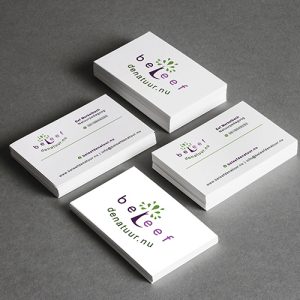 Visitekaartjes van Inja Pater voor Beleef De Natuur